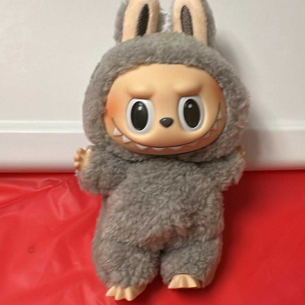 Authentic Labubu macaron sesame bean